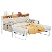 Daybed with Trundle and Charging Station
