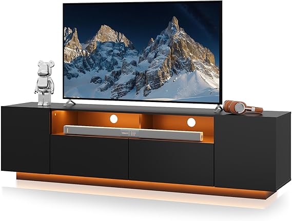 58" LED TV Stand with Storage