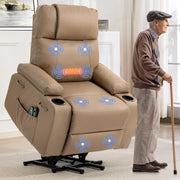 Power Lift Recliner with Massage & Heat