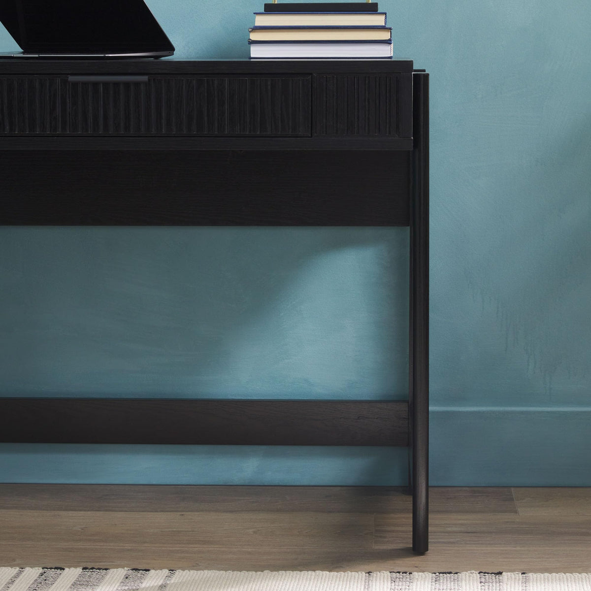 Lift-Top Desk with Drawer and Storage Cubby