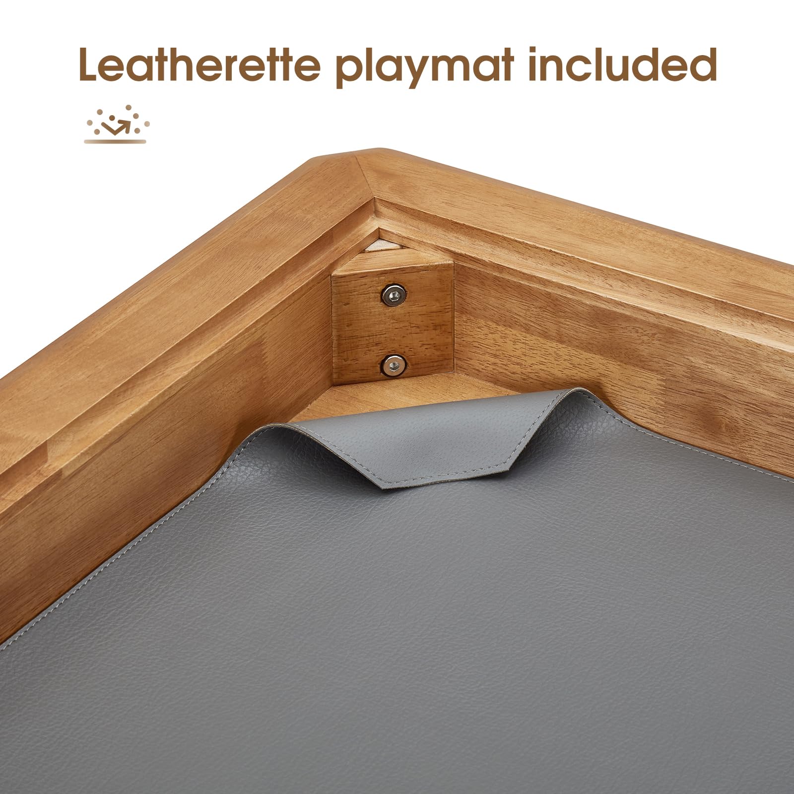 Board Game Table with Removable Top