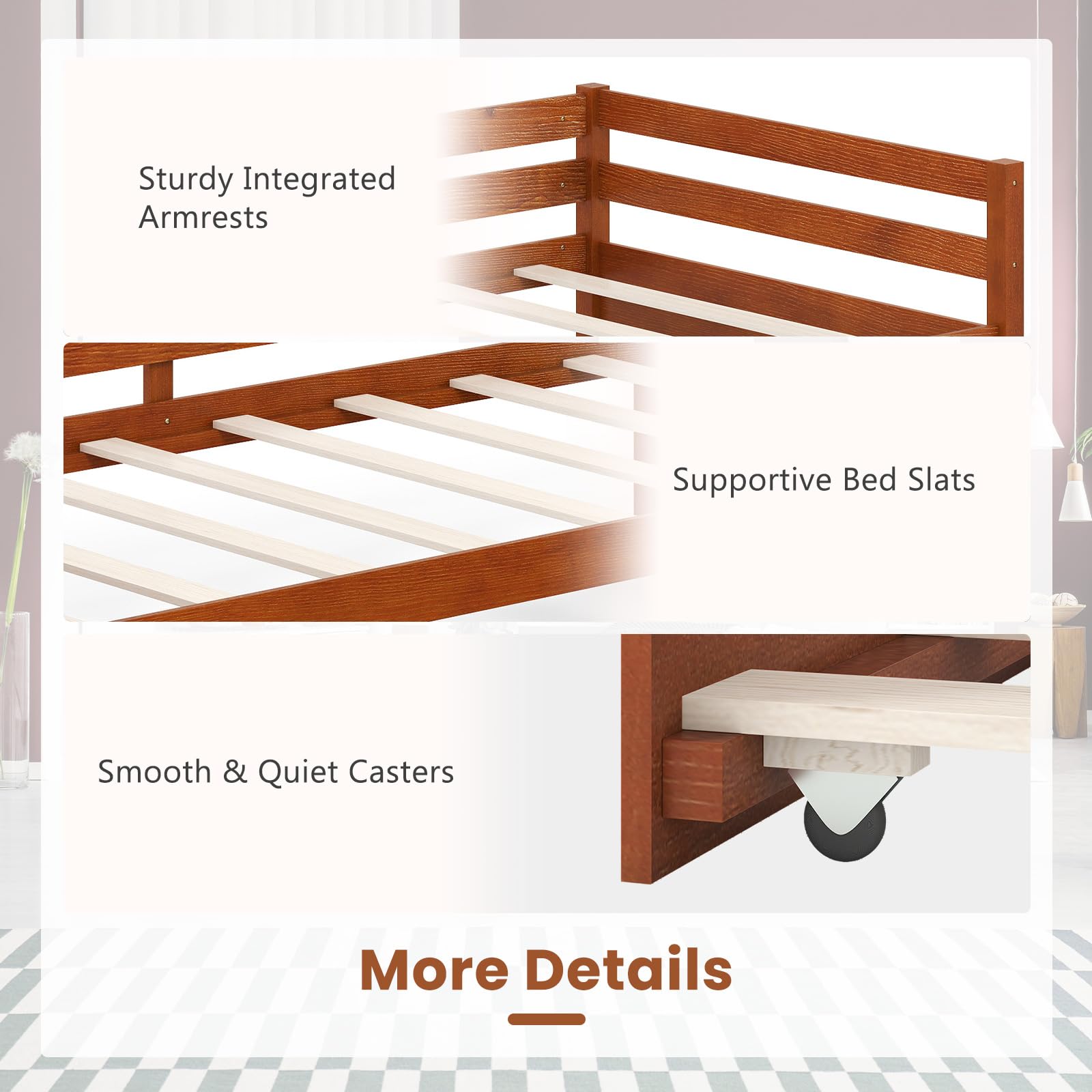 Twin Daybed with Trundle