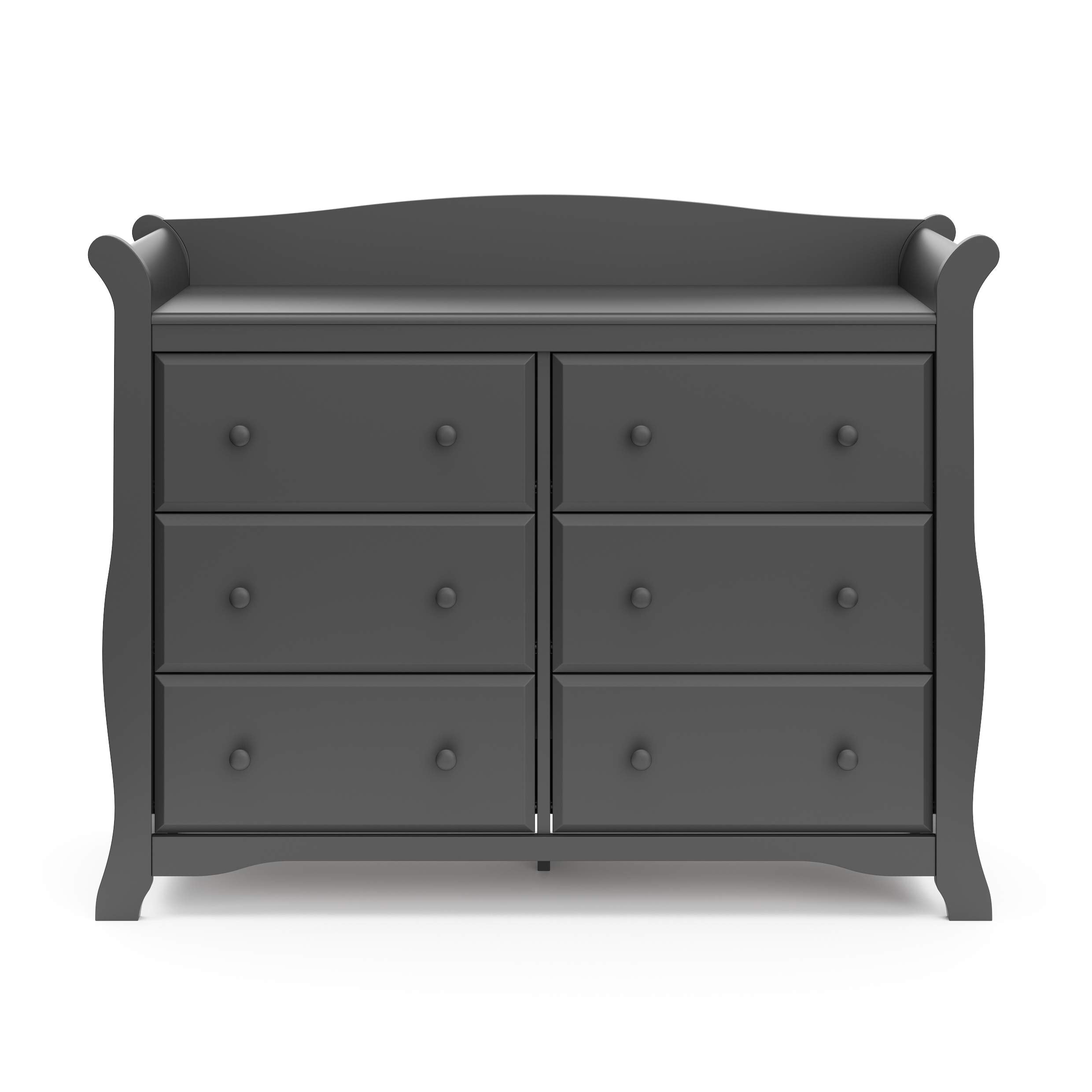 Avalon 6-Drawer Double Dresser Gray