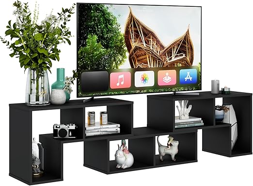3-Piece Console TV Stand for 50-65 Inch TV