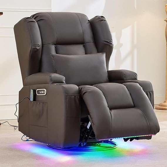 Power Recliner Chair with Massage and Heat