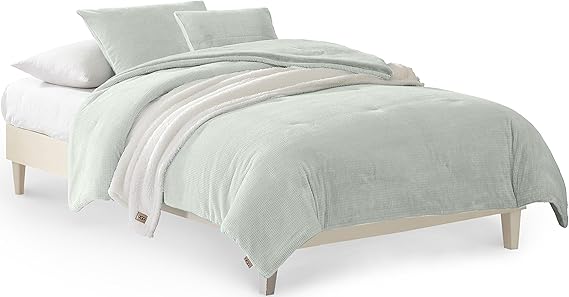 Reversible Comforter Set Full/Queen Grey