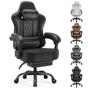 Big and Tall Gaming Chair with Footrest