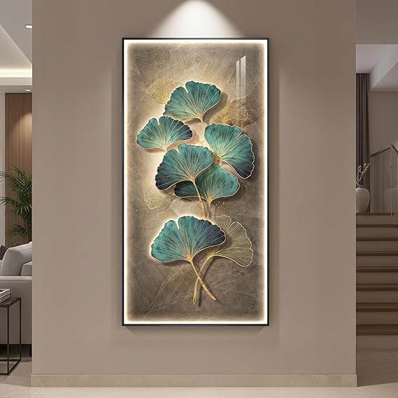 Framed Ginkgo LED Lighted Wall Art