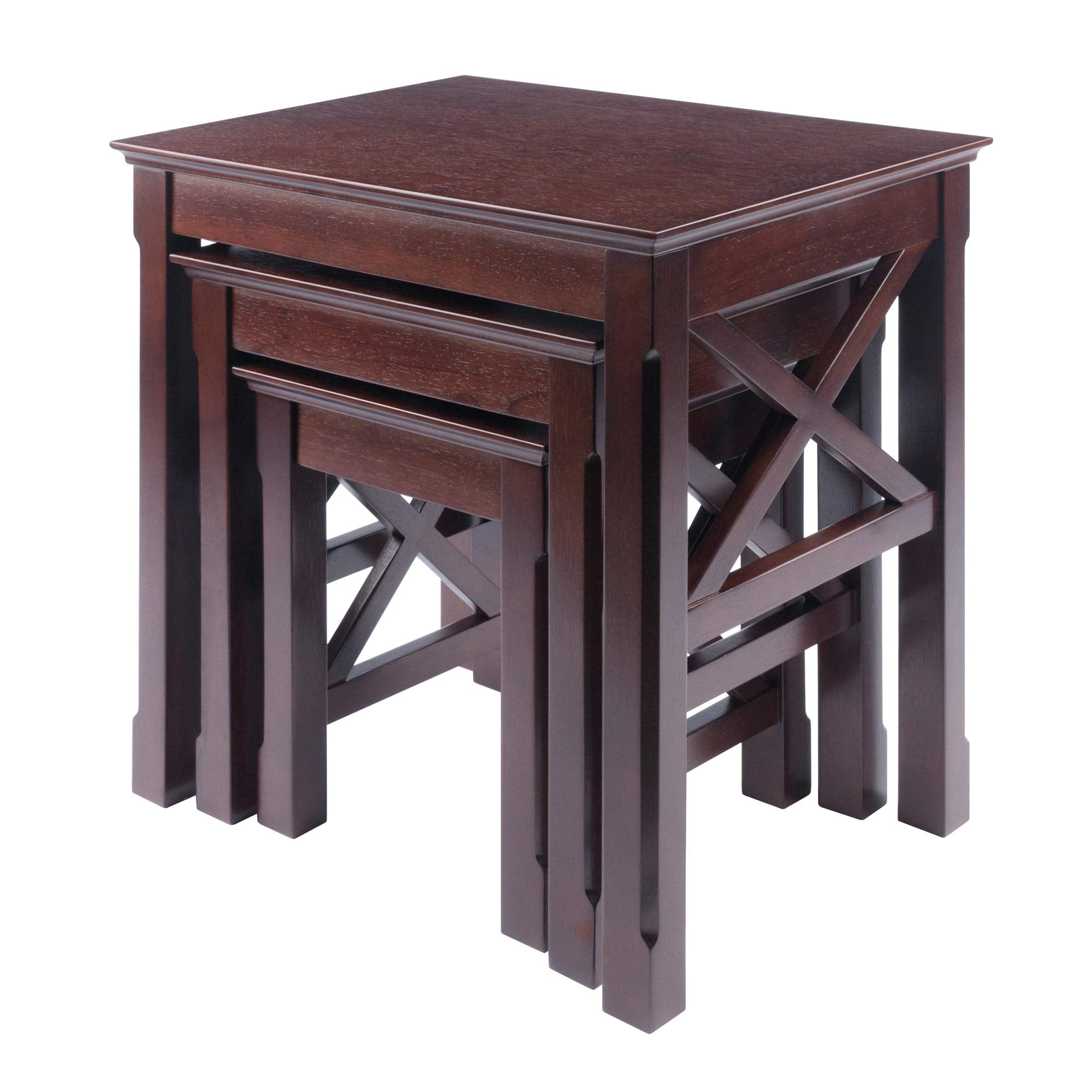 Cappuccino Nesting Tables Set