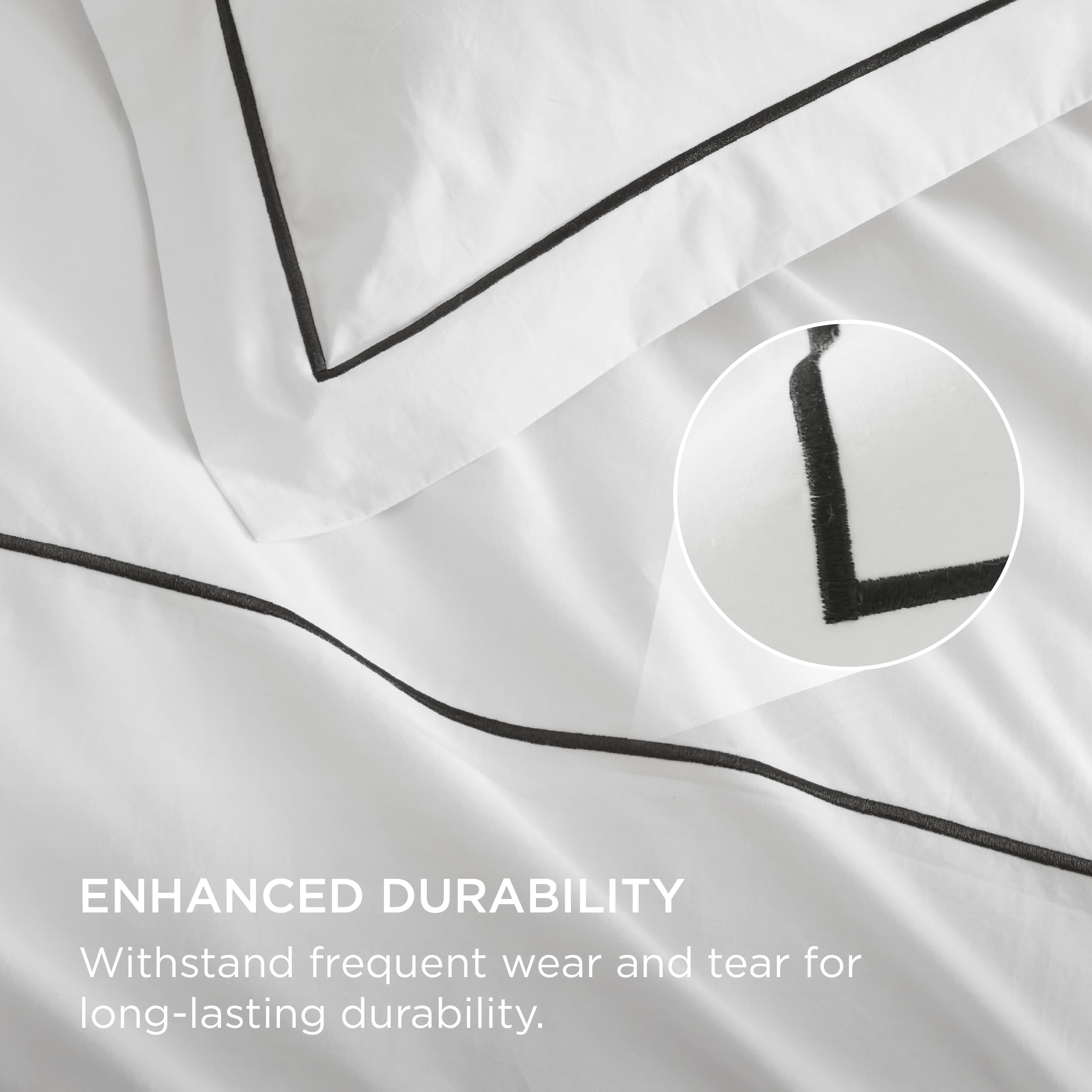 Cotton Embroidery Duvet Cover Set King