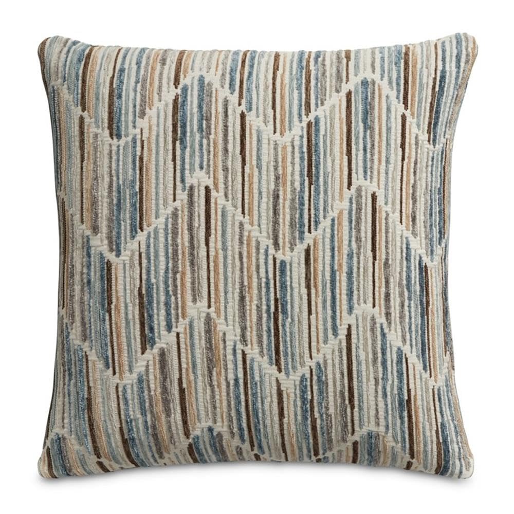 19" Square Throw Pillow Set - Vapor Blue - Set of 2
