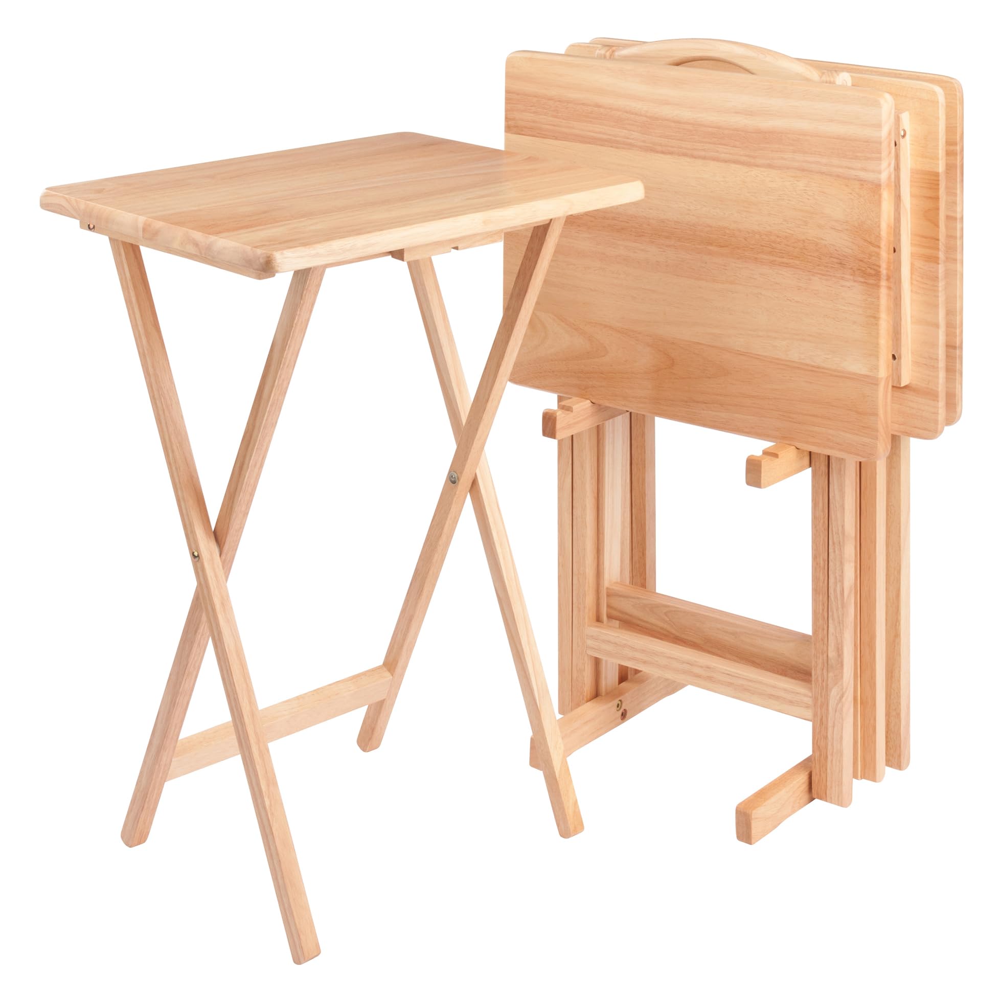 5-Piece Folding Snack Table Set