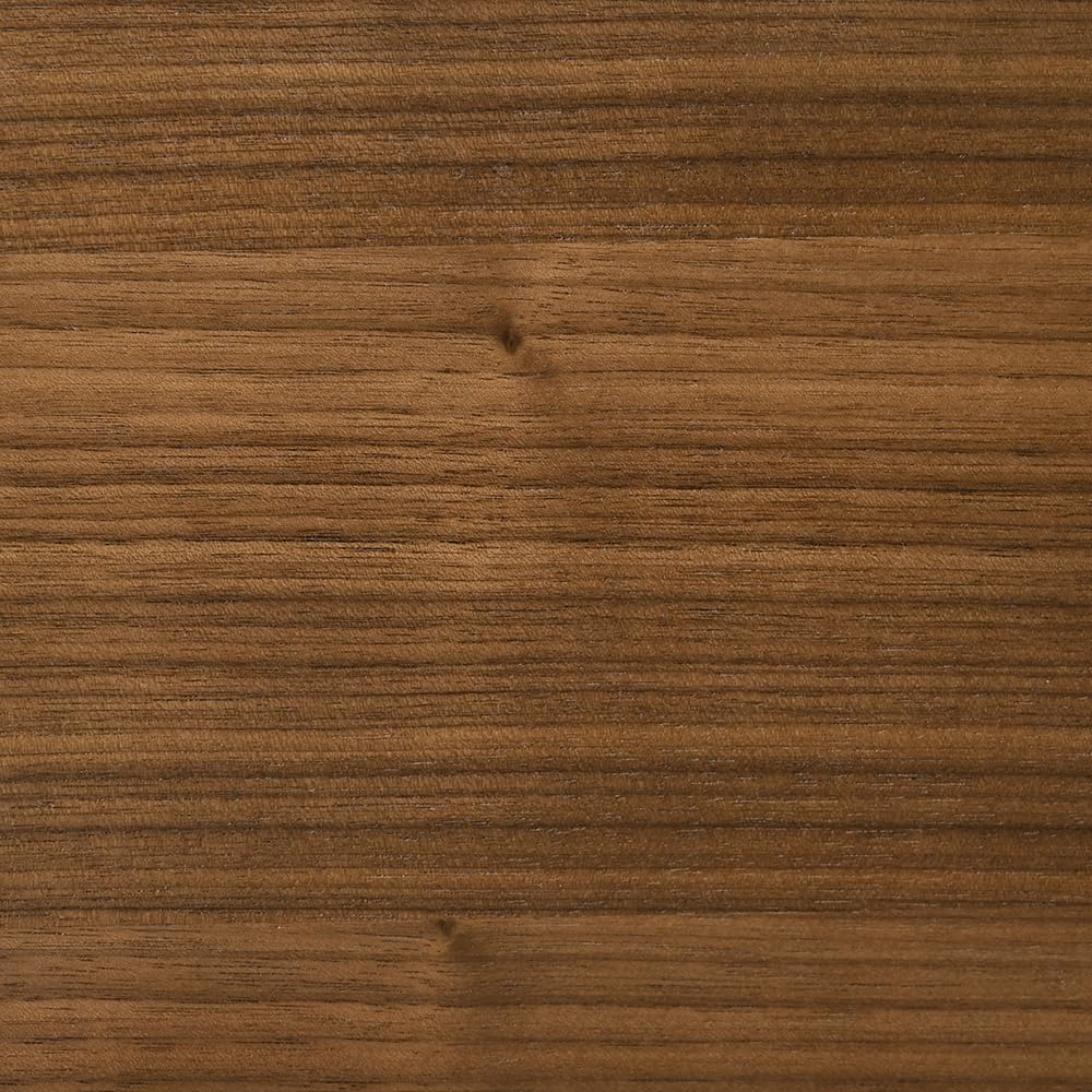 Channell Wood Dining Bench in Walnut Finish with Orange Fabric