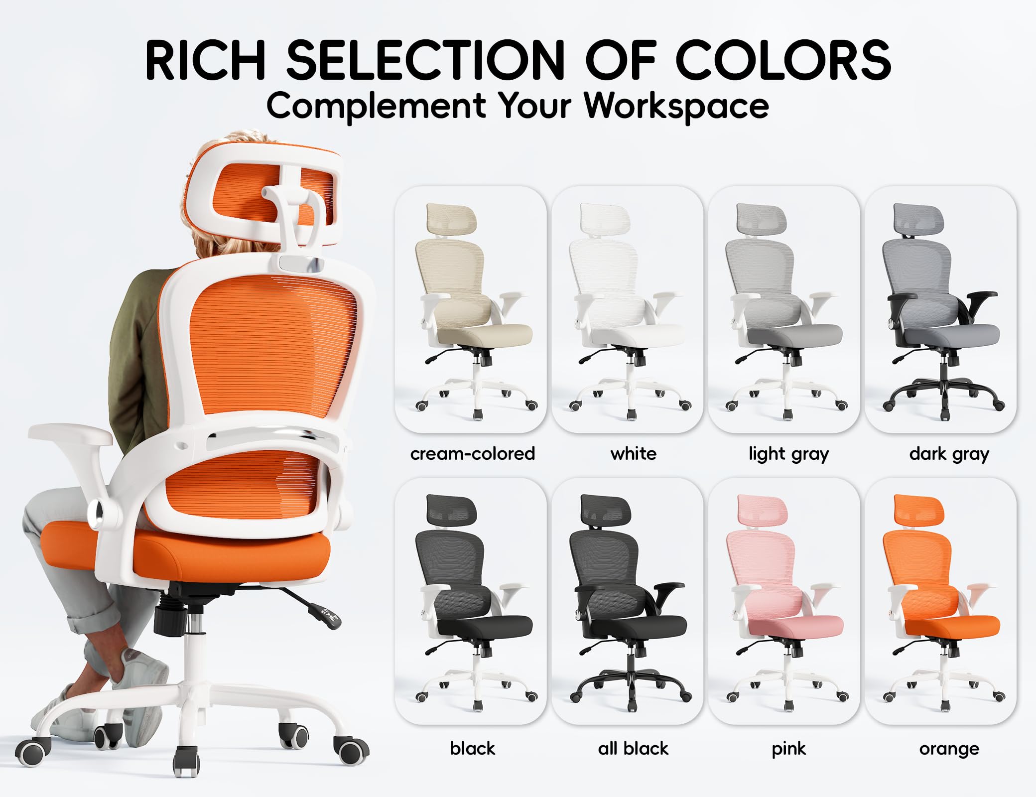 Ergonomic Office Chair with Lumbar Support