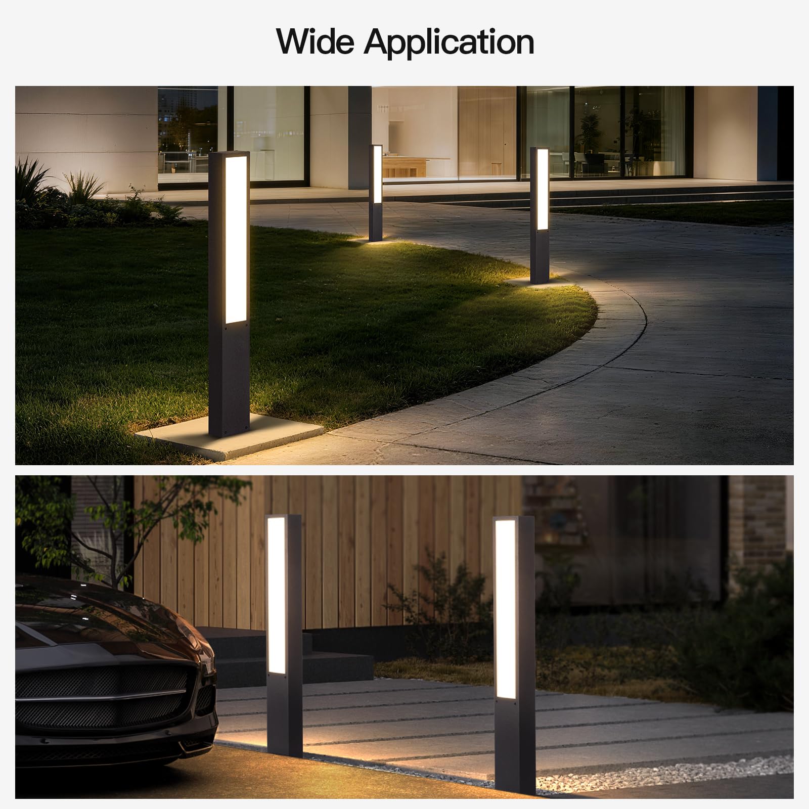 LED Outdoor Pathway Bollard Light