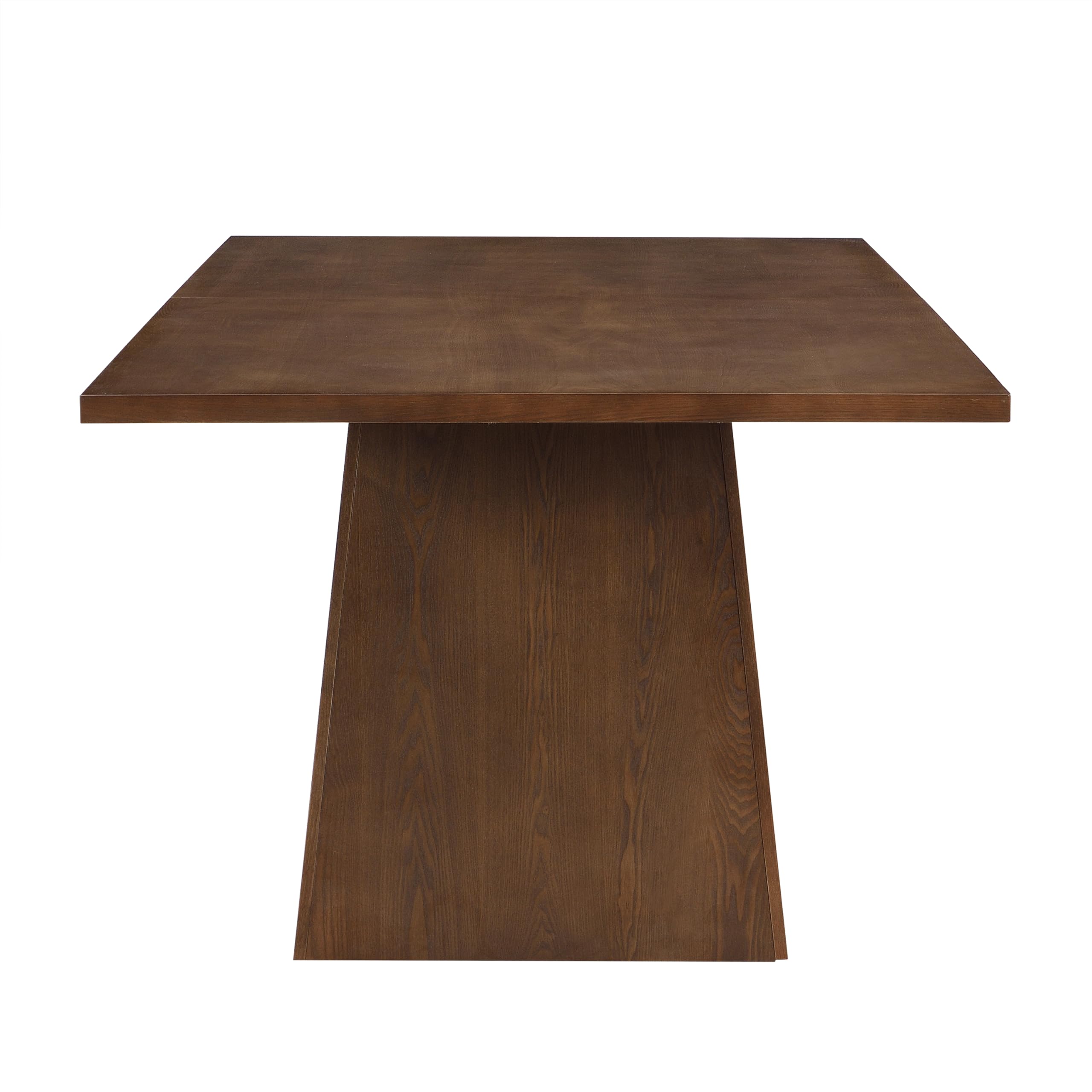 82-Inch Rectangular Dining Table with Taper Base