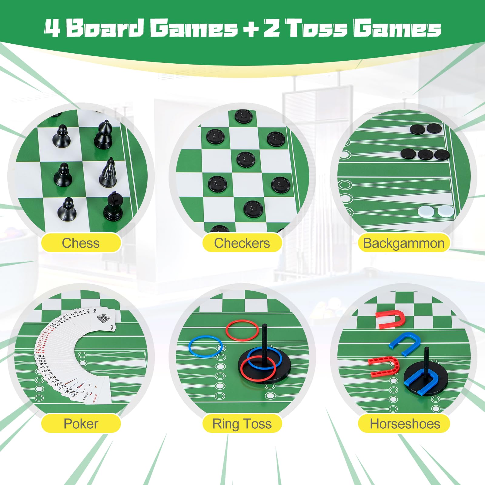 12-in-1 Multi Game Table 48"