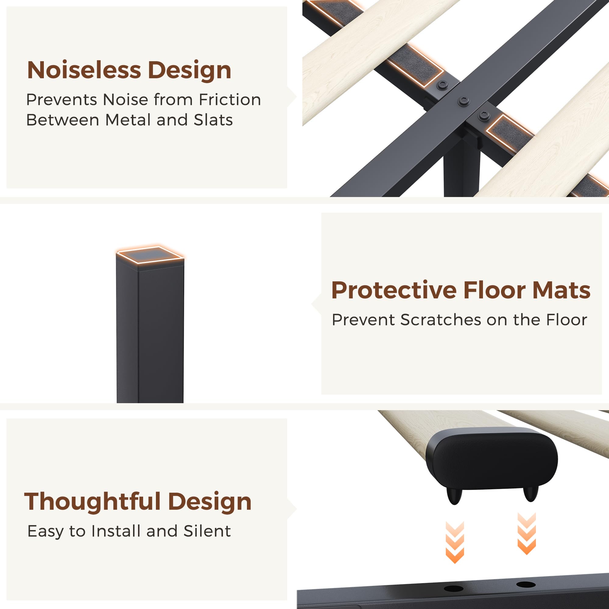 Twin LED Velvet Bed Frame with Storage Drawers and Charging Station