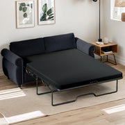 Convertible Sleeper Sofa Bed with Memory Foam Mattress
