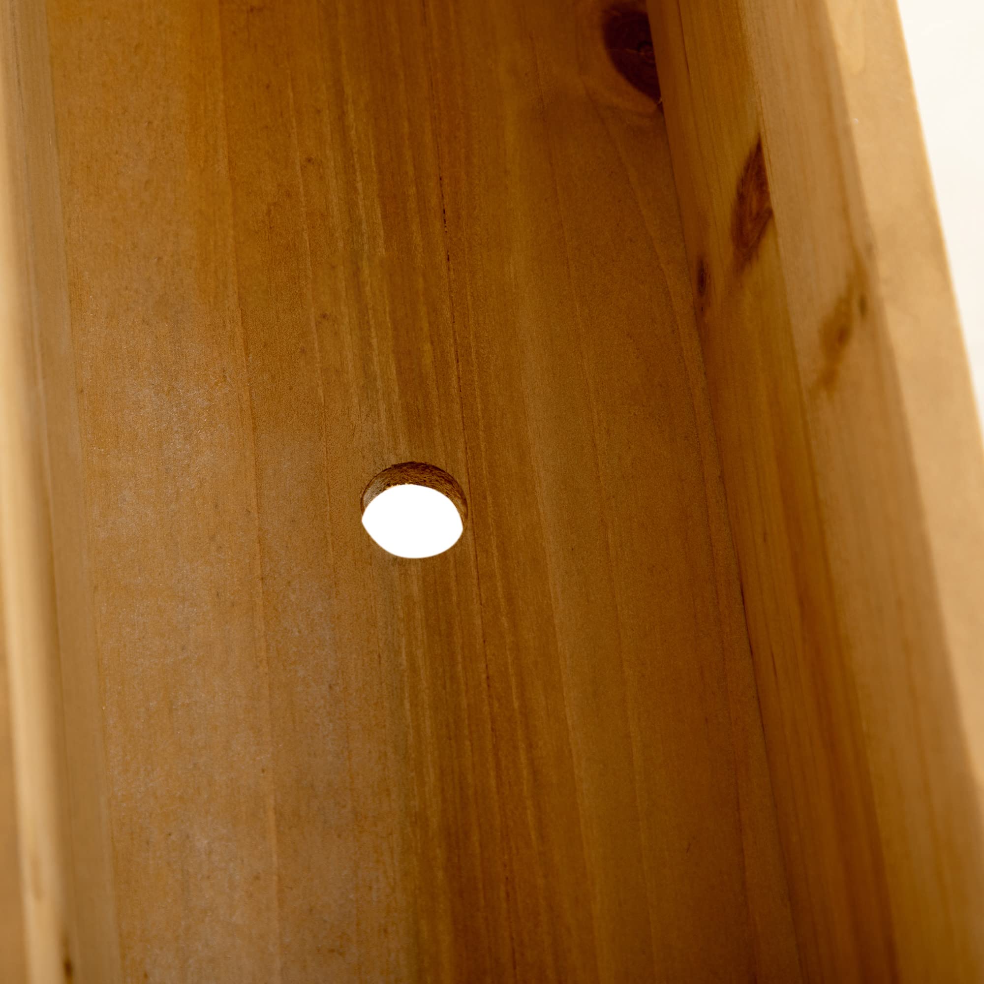 5-Tier Wooden Plant Trellis Stand with Hanging Planter Boxes