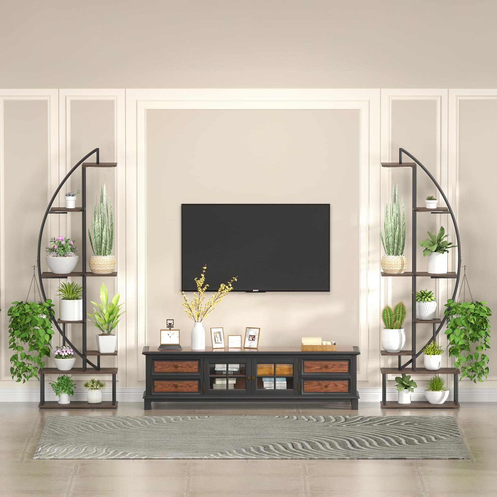 7-Tier Plant Stand with Grow Lights