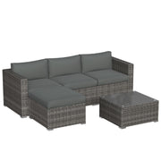 5-Piece Outdoor Patio Sectional Set