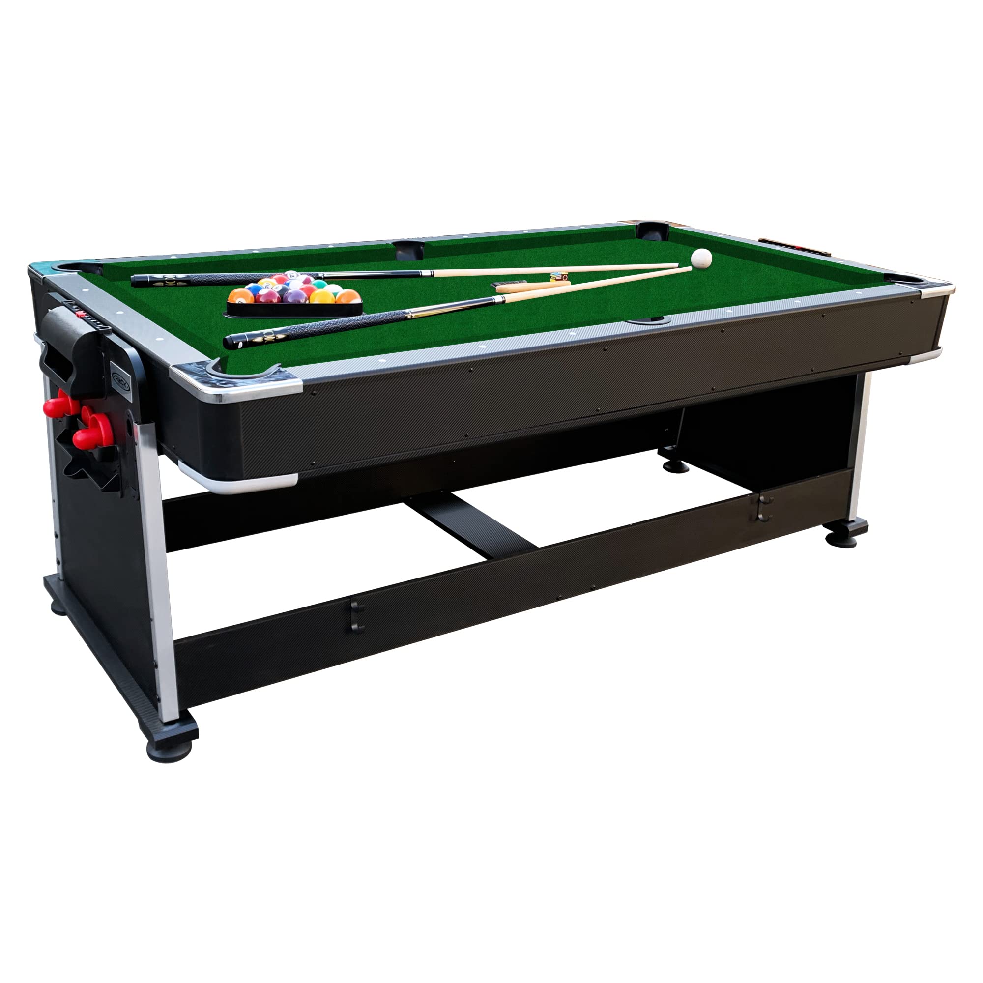 7-Foot 3-in-1 Multi-Game Swivel Table