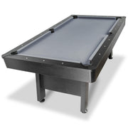 7 ft Pool Table with Wood Finish