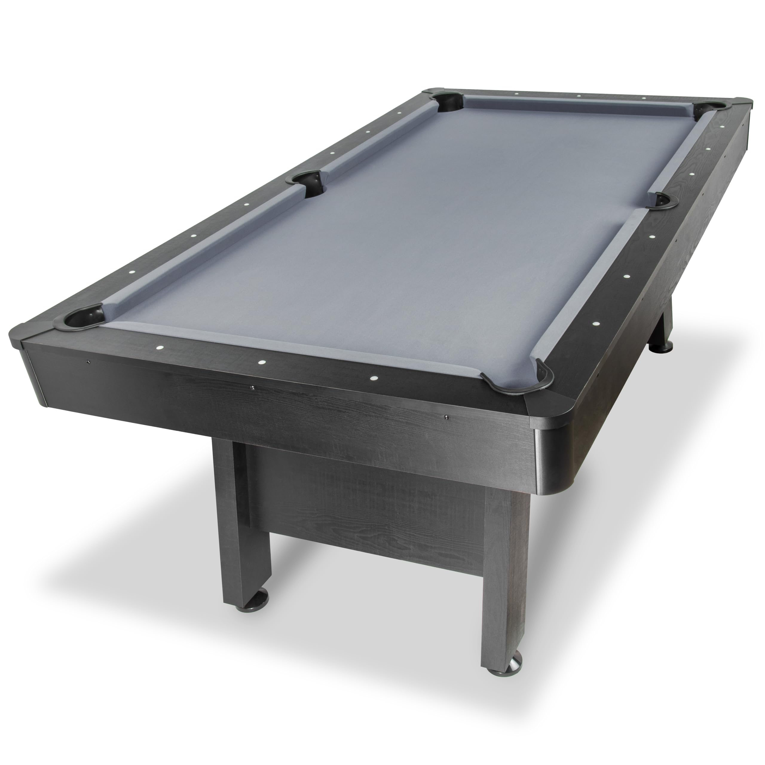 7 ft Pool Table with Wood Finish