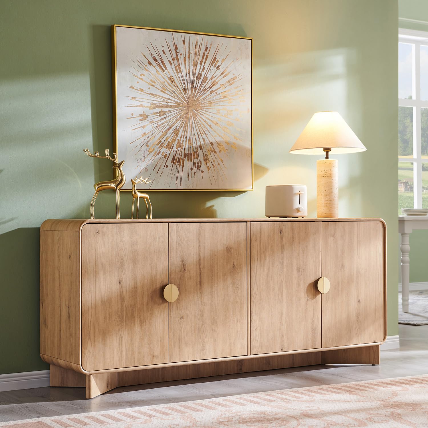 70" Buffet Cabinet with Storage
