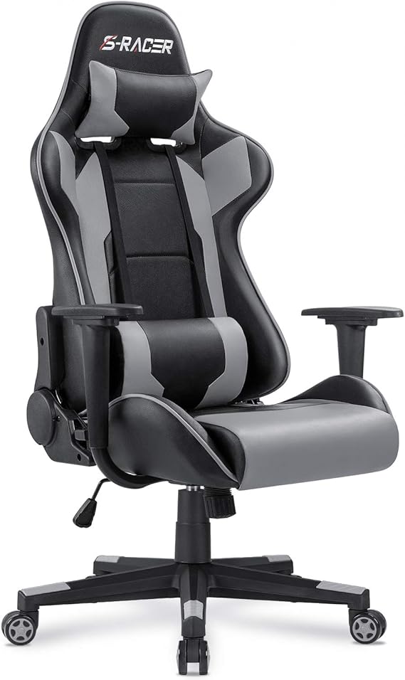 Ergonomic Gaming Chair with Lumbar Support