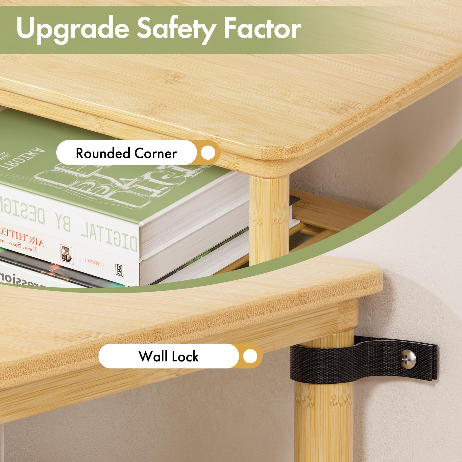 Solid Wood Dresser with 6 Drawers