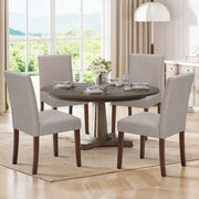 Upholstered Parsons Dining Chairs Set of 4