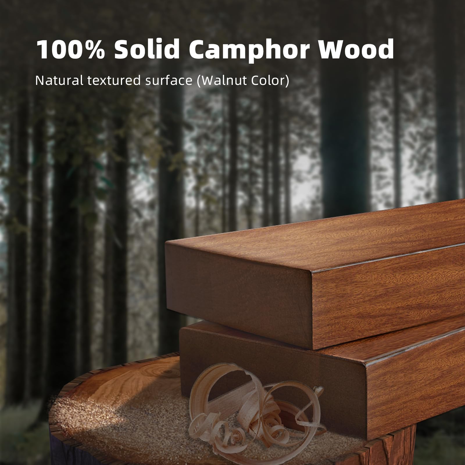 Wooden Coat Rack Freestanding with 7 Hooks