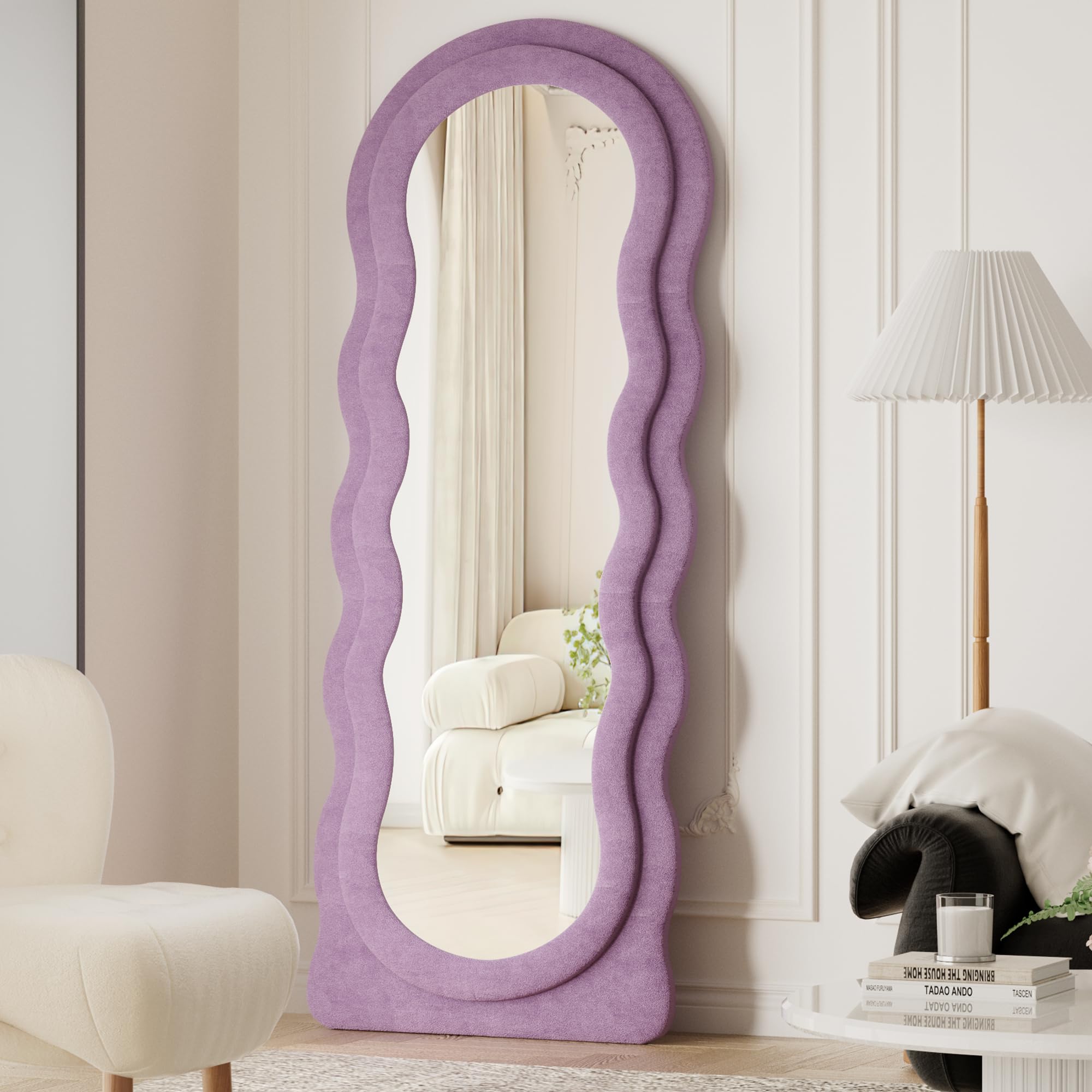 Wavy Full Length Mirror 63x24