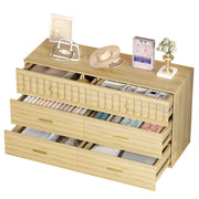 Modern Fluted 6 Drawer Dresser