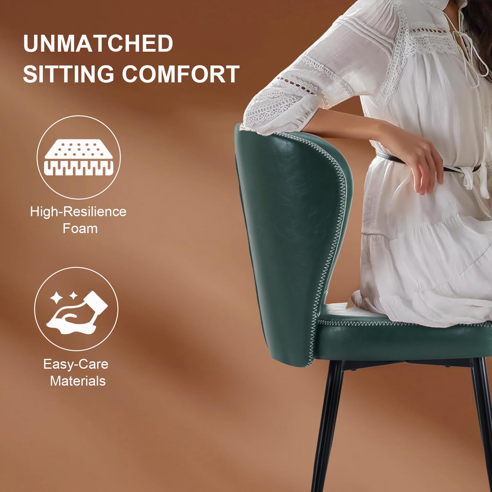 Upholstered Dining Chairs Set of 4
