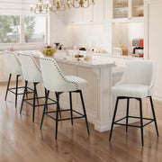 Counter Height Swivel Bar Stools Set of 4