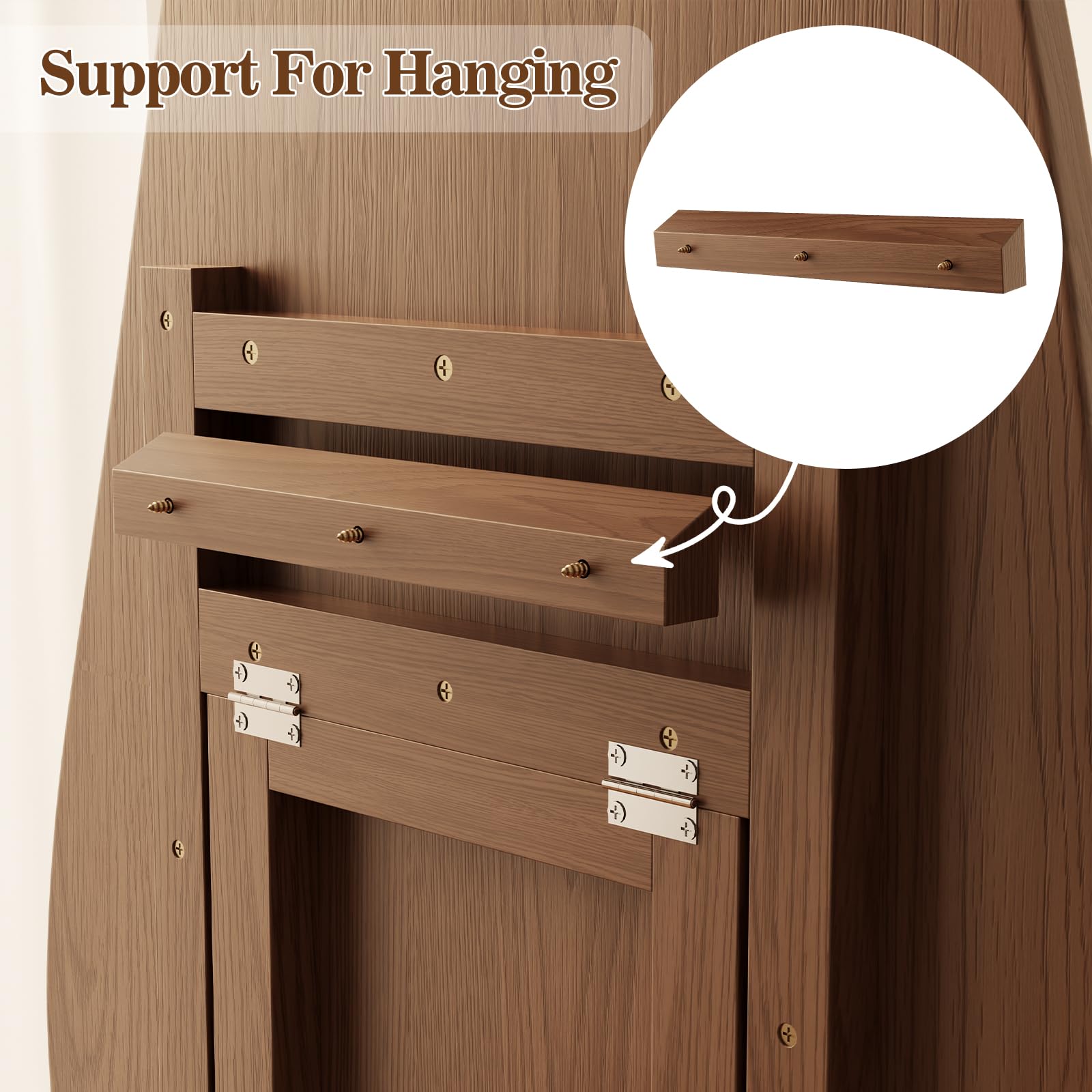 69x24 Wavy LED Full Length Mirror