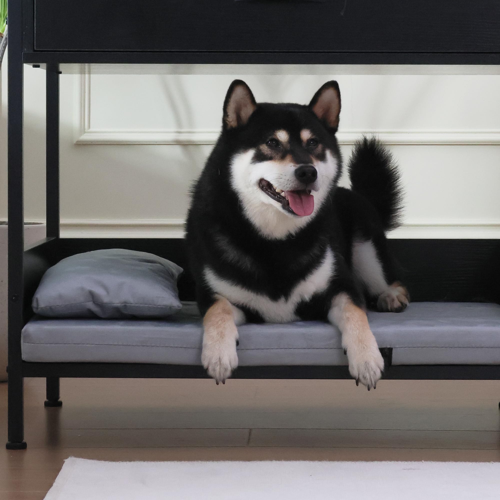 Dog Bed End Table with Storage Drawer