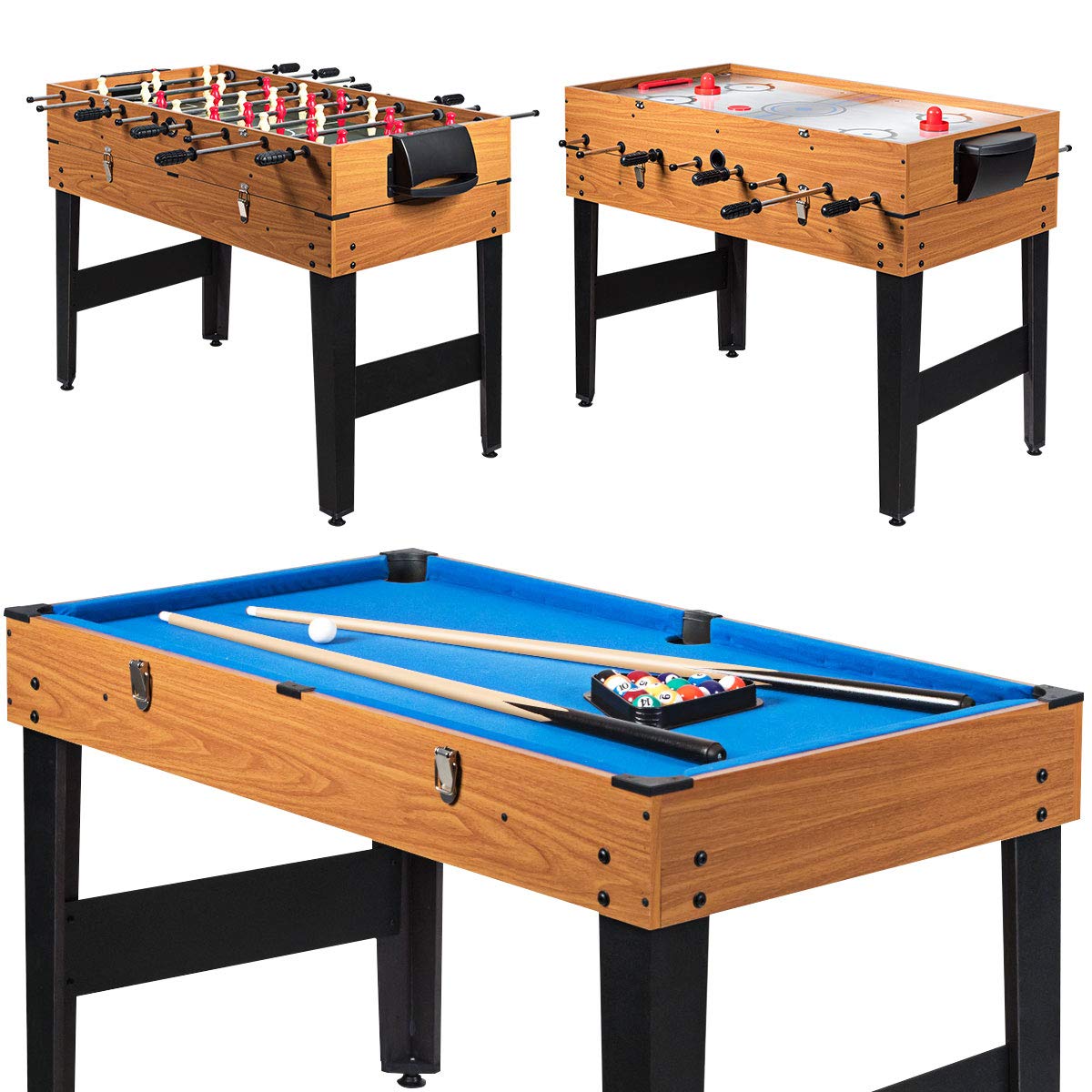 48" 3-in-1 Multi Game Table