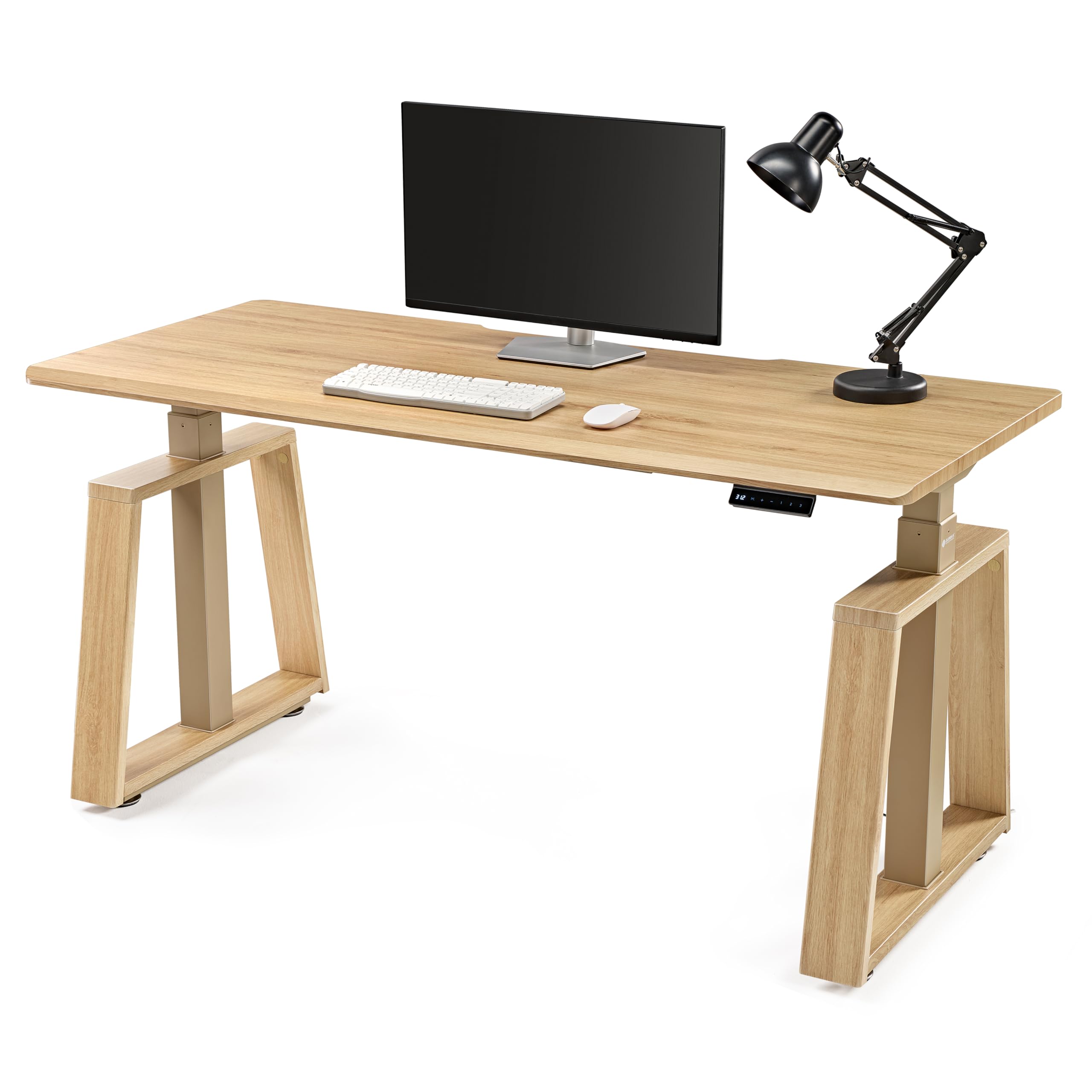 63" Electric Standing Desk with Touch Screen