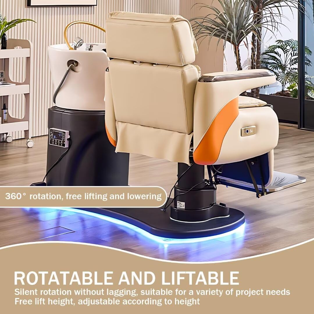 Shampoo Chair with Massage and Fumigation