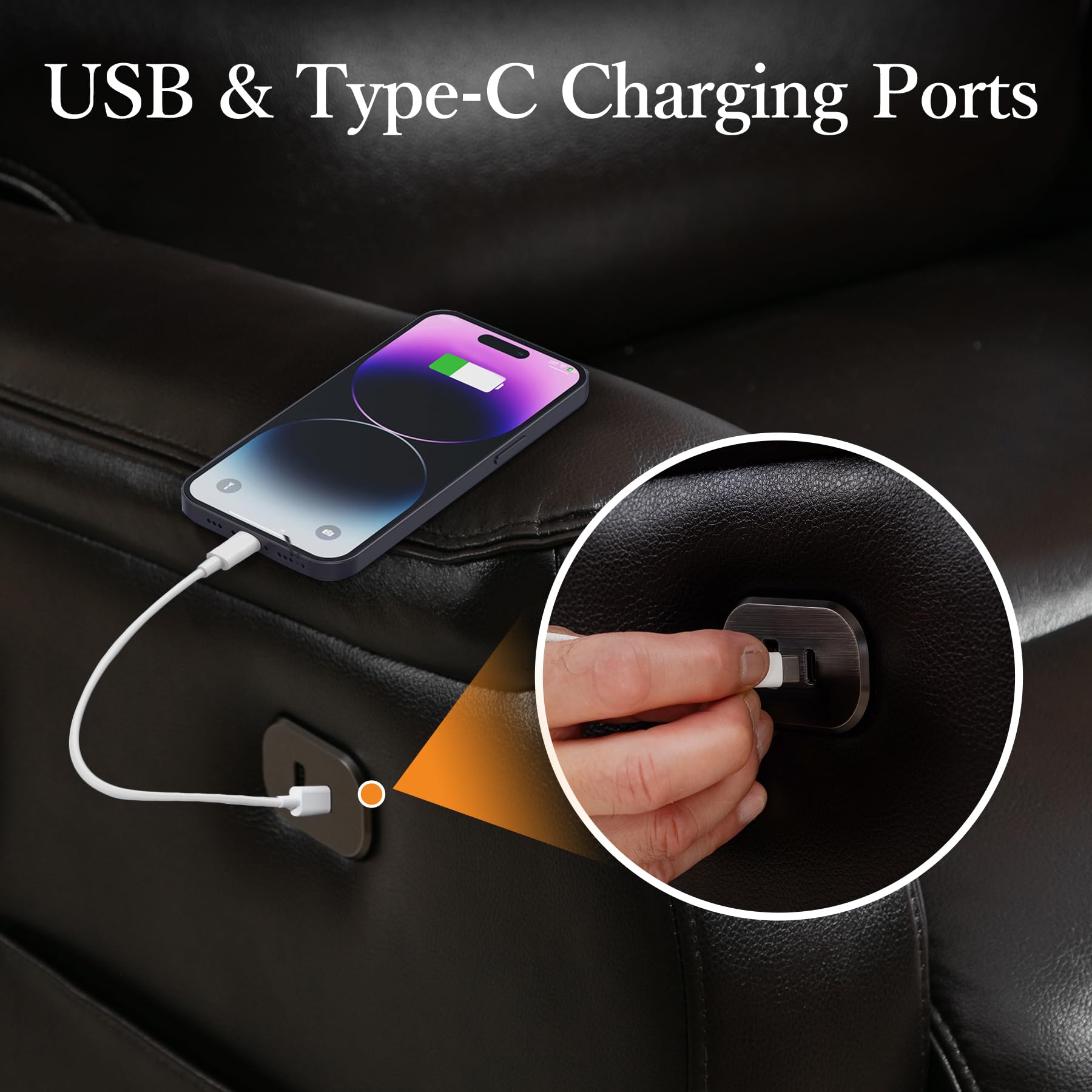 Power Lift Recliner Chair with Massage and Heat