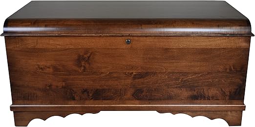 Cedar Hope Chest with Waterfall Top