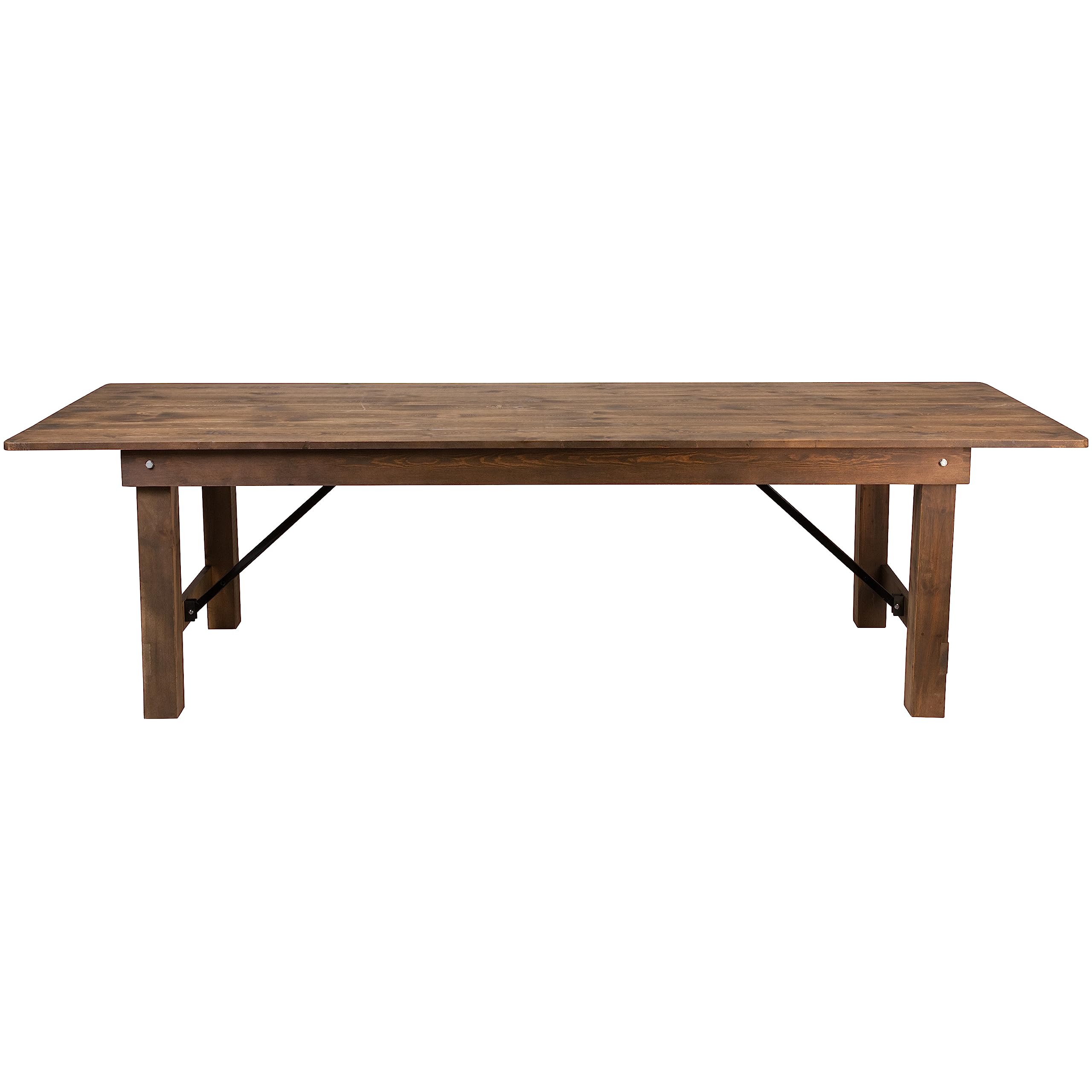 Rustic Pine Folding Dining Table