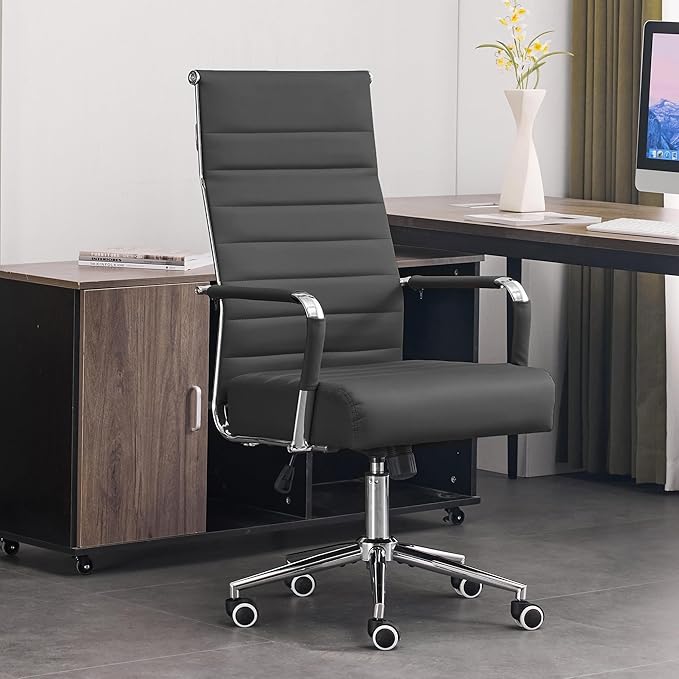 Ergonomic Executive Office Chair with High Back