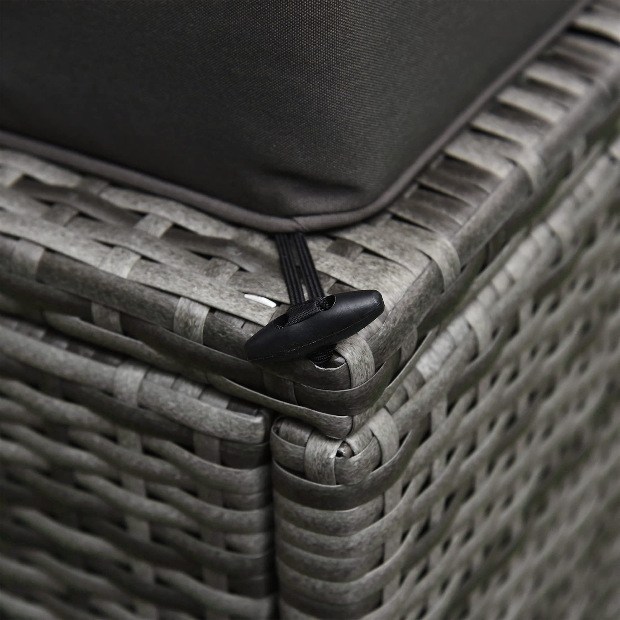 6 Piece Outdoor Wicker Sectional Sofa Set