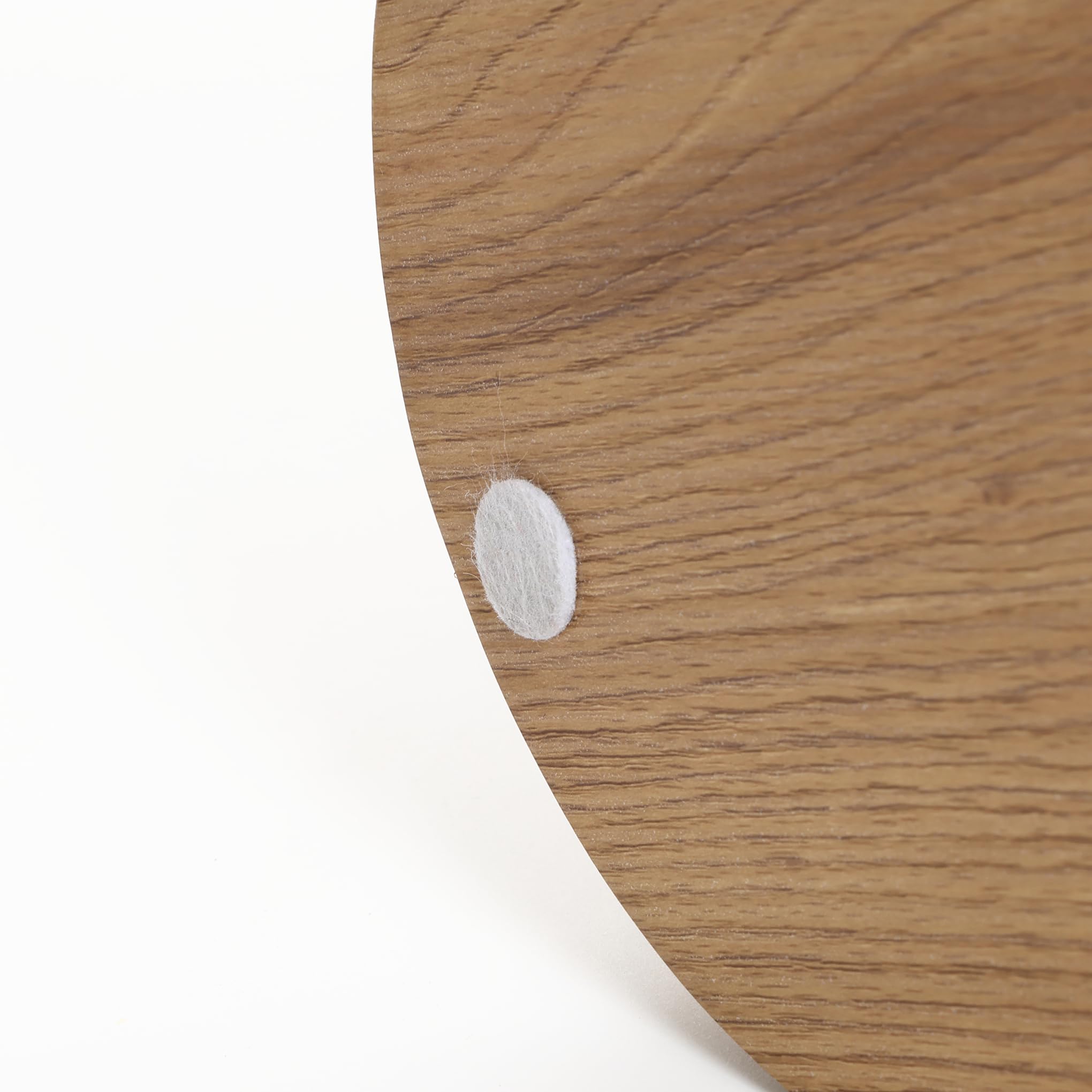 Wood Side Table 20.5" Tall Mid Century Modern Accent End Table