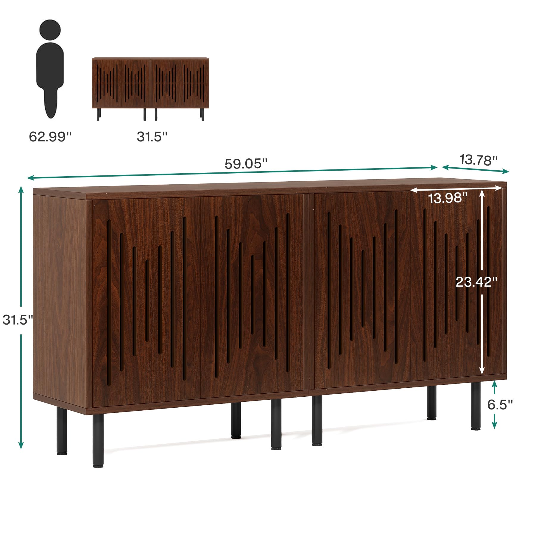 Sideboard Buffet Cabinet with Storage